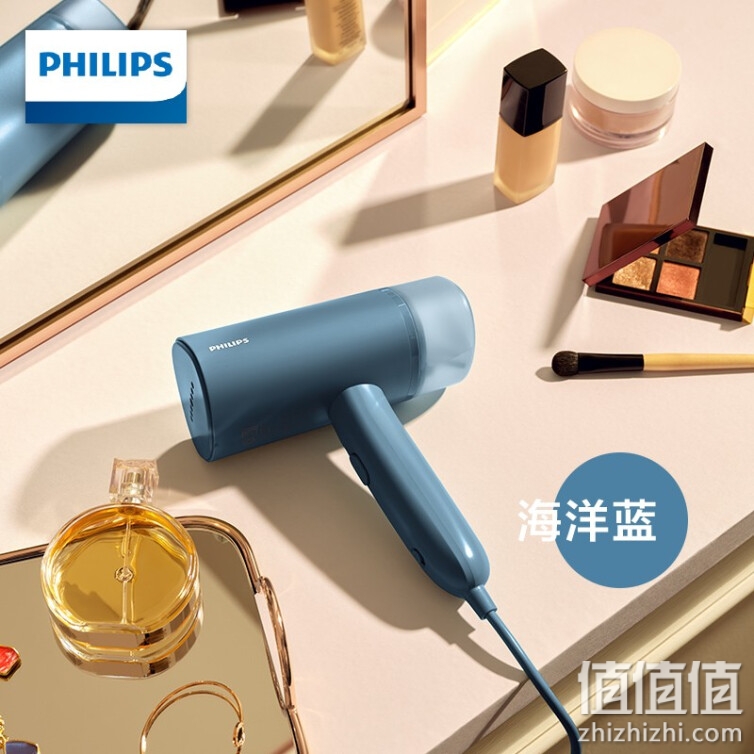飞利浦（PHILIPS）手持挂烫机 家用蒸汽电熨斗小型便携式熨烫机 可折叠元气筒STH3000/28