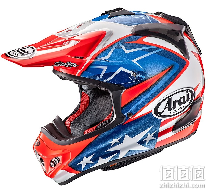 车迷辰 日本ARAI V-CROSS 4 VX-4 拉力越野耐力无镜片艇摩托头盔