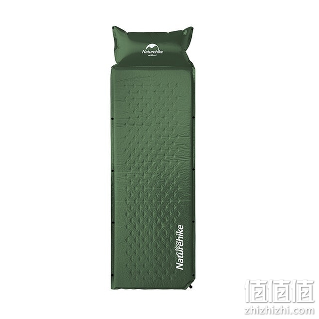 NatureHike挪客自动充气垫户外帐篷睡垫便携加厚防潮垫露营垫子单双人睡垫 军绿（可拼接）