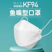 H韩版 KF94 鱼嘴3D立体四柳叶型 新款时尚版