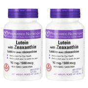 加拿大进口 Preferred Nutrition 叶黄素精华胶囊 60粒*2瓶 养眼护眼