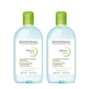 BIODERMA 贝德玛 卸妆水绿水 净妍多效洁肤液双瓶装500ml*2 (需用券）