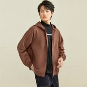 GIORDANO 佐丹奴 男士连帽风衣外套 4288013741