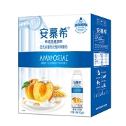 伊利 安慕希 黄桃燕麦 酸奶 牛奶200g*10瓶箱装