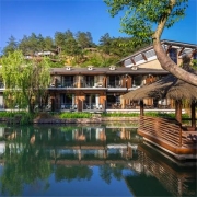 君澜·安吉老庄山居度假酒店1晚 含早+双人下午茶+景区体验