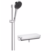 hansgrohe 汉斯格雅 境雨系列 恒温花洒套装 26865507花洒+131614恒温龙头