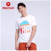 Marmot 土拨鼠 男款休闲T恤 H43421