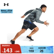 UNDER ARMOUR 安德玛 Tech Graphic 男子运动裤 1306443-001 黑色 S