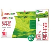 10点截止、PLUS会员：MENGNIU 蒙牛 纯牛奶 200ml*24盒*2箱