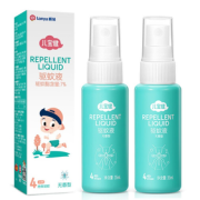有效驱蚊！儿宝健 榄菊儿宝健联名 户外驱蚊喷雾 35ml*2
