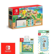 Nintendo 任天堂 Switch 蓝绿限定游戏主机 续航版日版套装 到手2342元
