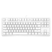 ikbc C87 87键 有线机械键盘 正刻 白色 Cherry红轴 无光