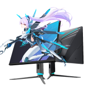 ThundeRobot 雷神 KU27F144M 银翼lite Mini LED 27英寸电竞显示器（3840*2160、144Hz、99% Adobe RGB、1000nit）