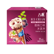 BAXY 八喜 冰淇淋 甜筒组合装 朗姆口味 68g*5 *7件