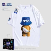 NASA SOLAR联名款 NASA小熊印花短袖