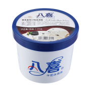 限区域：八喜 冰淇淋 香草曲奇口味 1100g*1桶