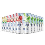 锐澳RIO 清爽系列鸡尾酒  330ml*12*4件（买2赠2）