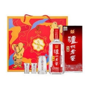 plus会员：泸州老窖 头曲55度625ml*2瓶大容量高度浓香型白酒礼盒装送礼