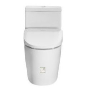 Panasonic 松下 智能马桶套装 DL-RPTK25CWS智能马桶盖+A型连体坐便器 400mm