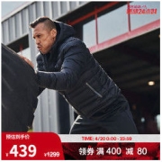 UNDER ARMOUR 安德玛 Down 男子运动羽绒服 1342738-001 黑色 XXL