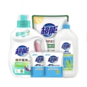 京喜App：超能 洗衣液750g+500g+洗洁精200g+皂粉30g×2袋 组合装