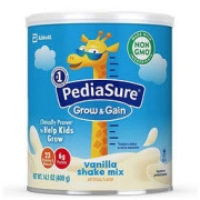 Abbott 雅培 Similac 雅培 PediaSure Grow & Gain 无麸质儿童营养奶粉，含蛋白质，DHA，维生素
