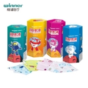 Winner 稳健 儿童尺寸医用口罩 5袋/盒 *5件