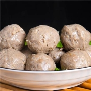 PLUS会员：鲜拔头筹 手打潮汕牛肉丸 500g *3件