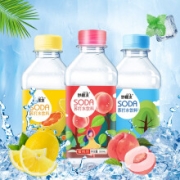 京东极速版：妙趣友 无汽苏打水 350ml*6瓶