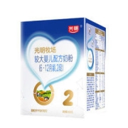 Bright 光明 奶粉 较大婴儿配方奶粉 800g/罐装 牧场2段