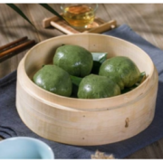 知味观 艾草青团 420g