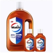 PLUS会员：Walch 威露士 高浓度消毒液1.2L+60ML*2