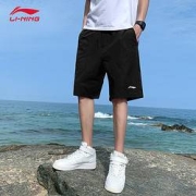 LI-NING 李宁 男款运动短裤 AAPR