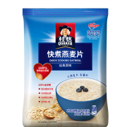 桂格快煮燕麦片早餐谷物无额外添加蔗糖 400g*3件