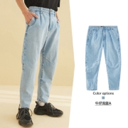 美特斯邦威  春秋牛仔裤  男百搭个性水洗