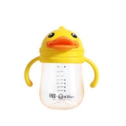 88VIP：B.Duck Face小黄鸭儿童吸管式学饮杯 280ml