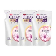 京喜APP：CLEAR 清扬 樱花沁爽 清樱花露香洗发水袋装 200g*3袋