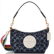 Coach 蔻驰 Dempsey系列丹宁色腋下包半月包 到手价￥1042.25