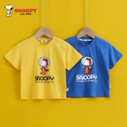 SNOOPY 史努比 儿童纯棉短袖T恤