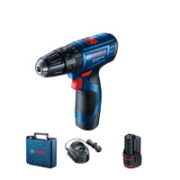 BOSCH 博世 GSB120LI 冲击钻工具箱套装 2.0Ah 1块电池标配装