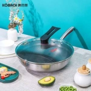 康巴赫 第3代升级款 316不锈钢不粘锅 32cm