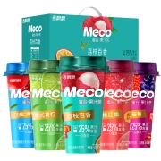 聚划算百亿补贴：香飘飘  Meco  蜜谷果汁  茶饮料  400ml*8杯