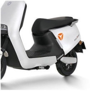 Yadea 雅迪 冠能二代 G5 PRO 72V26Ah石墨烯电池 新塔夫绸白