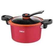 Debo 德铂 微压锅家用Debo 德铂 微压锅家用汤锅电磁炉明火通用22cm