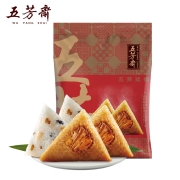 五芳斋 肉粽2只*彩豆粽2只 400g