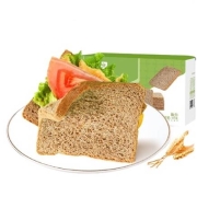 京东极速版：良品铺子 黑麦吐司 1000g x1箱*2件