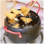 MAXCOOK 美厨 油炸锅汤锅 16cm 电磁炉燃气煤气灶明火通用MCT395
