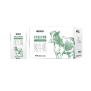 现代牧业 纯牛奶 250ml×16盒×4件