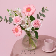 PLUS会员：花点时间 X花田 混合花束 送鲜花险