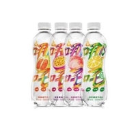 京东极速版、plus会员：哪吒 气泡水 口味随机 500ml*2瓶+眼霜